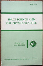 Space Science And The Physics Teacher
