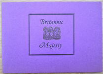 BRITANNIC MAJESTY A Set Of Woodengravings By Peter Forster