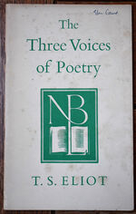 The Three Voices Of Poetry