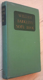William Barkley's Notebook