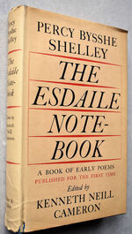 THE ESDAILE NOTEBOOK A Volume Of Early Poems