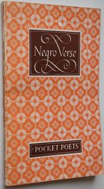 Negro Verse (The Pocket Poets)