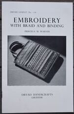 Embroidery With Braid And Binding (Dryad Leaflet No.139)