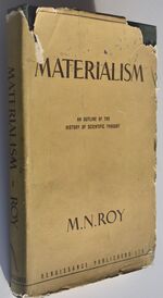 MATERIALSM An Outline Of The History Of Scientific Thought