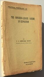 The Congress-League Scheme An Exposition