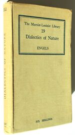 Dialectics Of Nature