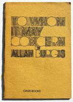 To Whom It May Concern