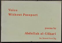 VOICE WITHOUT PASSPORT Poems