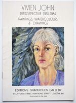 VIVIEN JOHN Retrospective 1930-1984 Paintings, Watercolours & Drawings