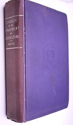 Yearbook Of The United States Department of Agriculture 1910