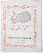 Khartoum Tourist Map Scale 1:15,000