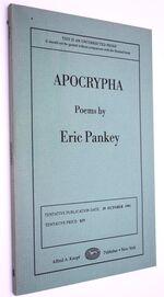 Apocrypha [Uncorrected Proof]