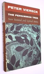 THE PERSIMMON TREE New Pastoral And Lyrical Poems