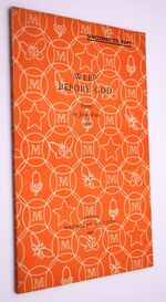 Weep Before God [Uncorrected Proof]