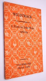 WILDTRACK A Poem 1962-64 [Uncorrected Proof]