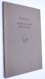 Tuned In Late One Night [SIGNED]