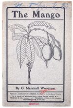 THE MANGO: Its Culture And Varieties