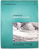 Guidelines For Watershed Management