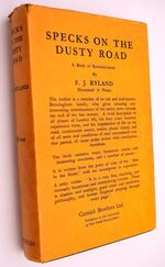 Specks On The Dusty Road [SIGNED]