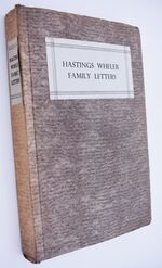 Hastings Wheler Family Letters 1704-1739 [+ MSS Letter]