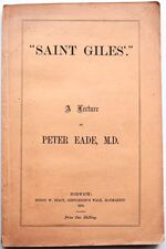 SAINT GILES' A Lecture