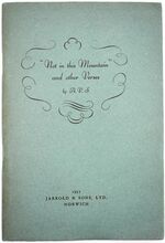 NOT IN THIS MOUNTAIN And Other Verses