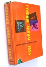 THE PENROSE ANNUAL A Review Of The Graphic Arts Volume 47: 1953
