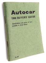 Autocar 1967 Buyers' Guide