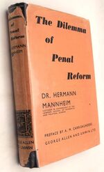 The Dilemma Of Penal Reform