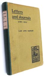 SOUTH AFRICA A CENTURY AGO (1797-1801) Part I. Letters Written From The Cape Of Good Hope. Part II. Extracts From A Journal Addressed To Her Sisters In England