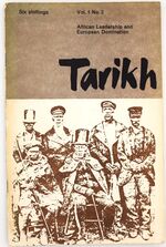 TARIKH 1966 Vol 1, No.2 African Leadership And European Domination