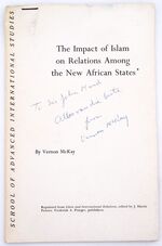 The Impact Of Islam On Relations Among The New African States [SIGNED]
