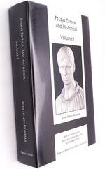 Essays Critical And Historical Volume I