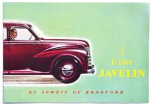 JOWETT JAVELIN Brochures And Posters