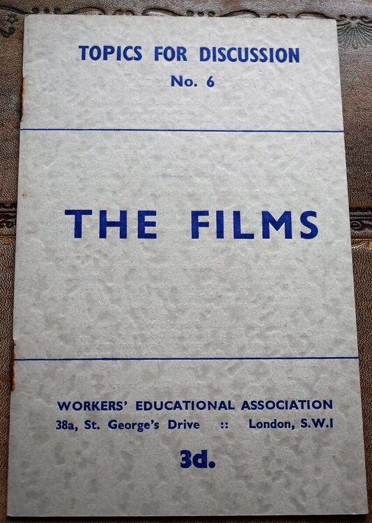 THE FILMS Topics For Discussion No.6