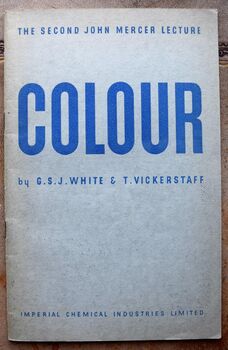 COLOUR The Second John Mercer Lecture
