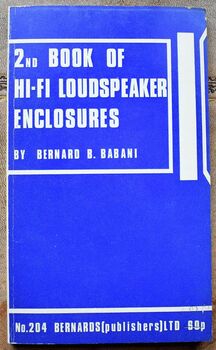 Second Book Of Hi-Fi Loudspeaker Enclosures