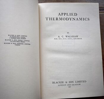 Applied Thermodynamics