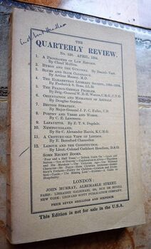 The Quarterly Review No.520 April 1934