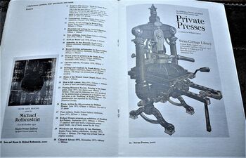 I.M. Imprimit : The Private Press Of Ian Mortimer : Work from an artist's press