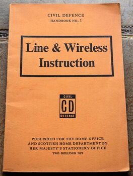 CIVIL DEFENCE HANDBOOK No.1 Line & Wireless Instruction