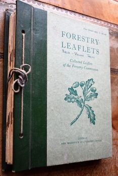 FORESTRY LEAFLETS - Forestry Commission Forest Record No.s 1, 5, 6, 7, 8, 9, 10, 11, 14, 15, 24, 28, 30, 31, 32, 33, 36, 37, 40.