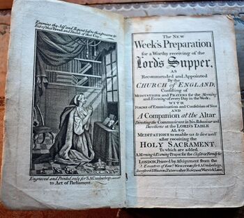 The New Week's Preparation for a Worthy receiving of the Lord's Supper, As Recommended and Appointed by the Church of England; Consisting of Meditations and Prayers for the Morning and Evening of every Day in the Week: With Forms of Examination and Confes