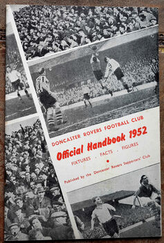 Doncaster Rovers Football Club Official Handbook 1952