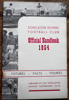 Doncaster Rovers Football Club Official Handbook 1954