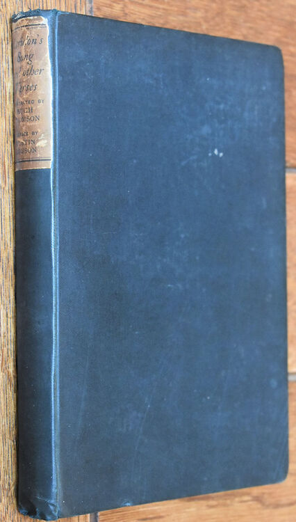 CORIDON'S SONG And Other Verses From Various Sources