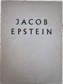 JACOB EPSTEIN Book Of Illustrations