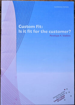 Custom Fit: Is It Fit For The Customer?