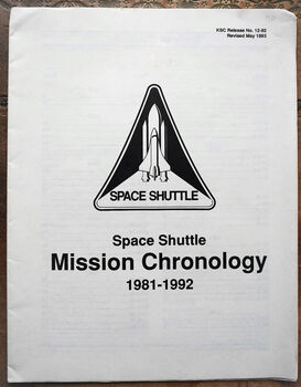 Space Shuttle Mission Chronology 1981-1992