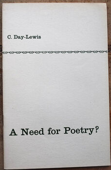 A Need For Poetry?